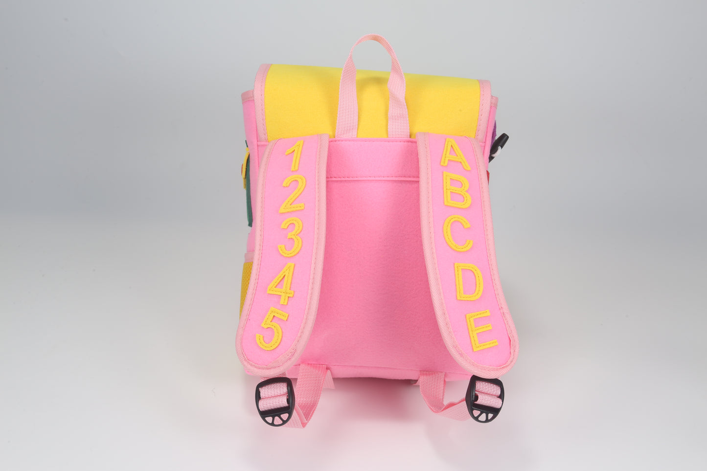 Toddler Busy Board Backpack | Montessori Travel Bag by InowaKids- Pink